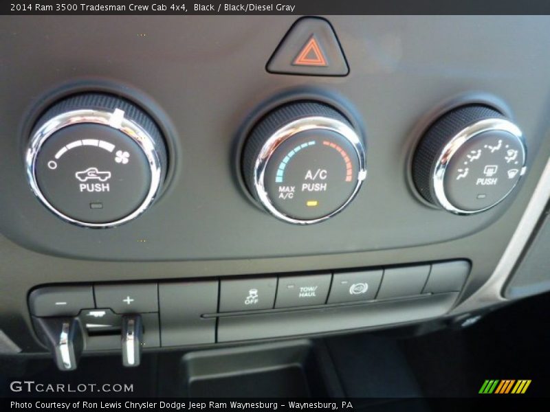 Black / Black/Diesel Gray 2014 Ram 3500 Tradesman Crew Cab 4x4