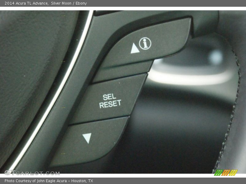 Silver Moon / Ebony 2014 Acura TL Advance
