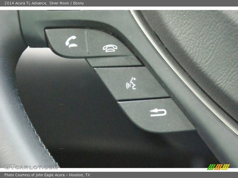 Silver Moon / Ebony 2014 Acura TL Advance