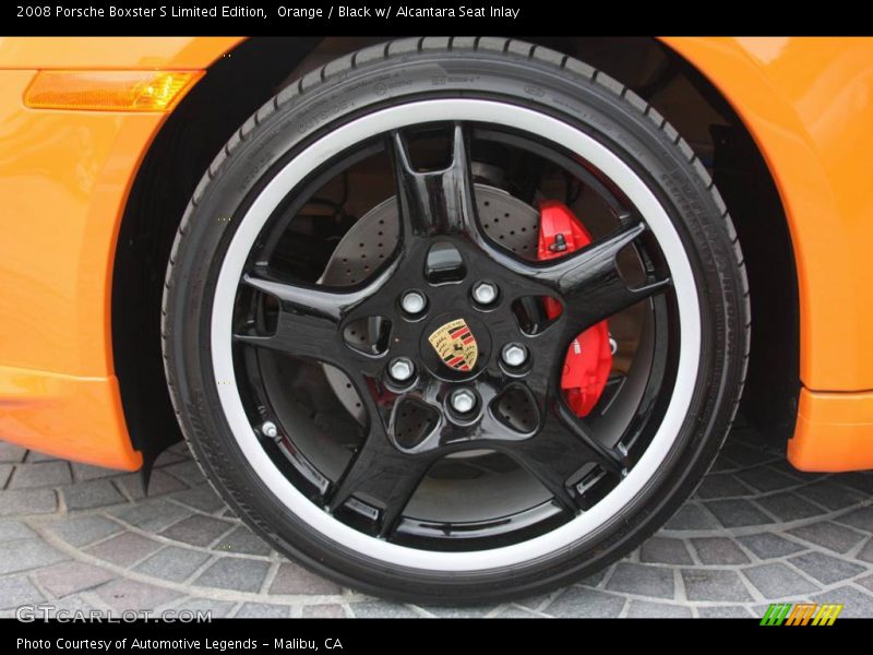 Orange / Black w/ Alcantara Seat Inlay 2008 Porsche Boxster S Limited Edition