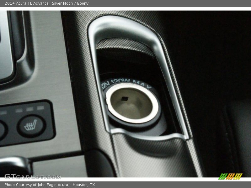 Silver Moon / Ebony 2014 Acura TL Advance