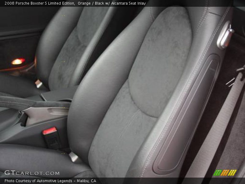 Orange / Black w/ Alcantara Seat Inlay 2008 Porsche Boxster S Limited Edition
