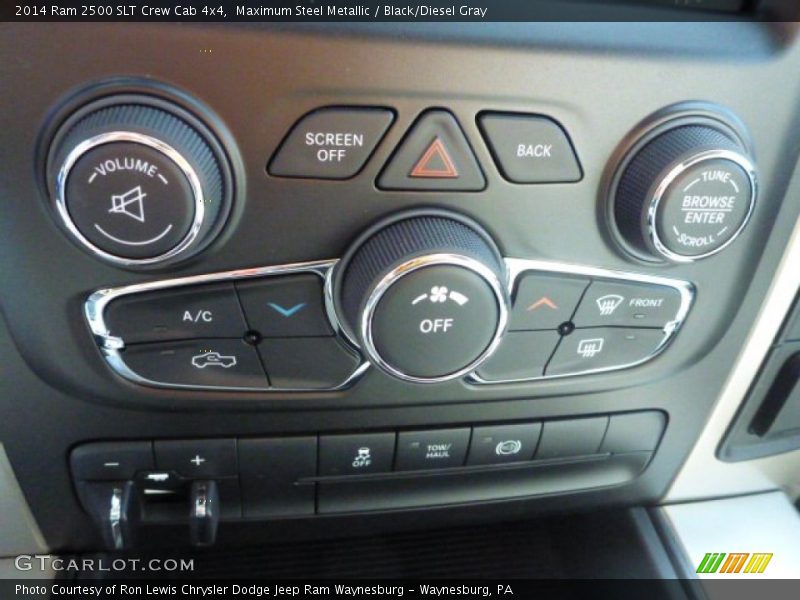 Maximum Steel Metallic / Black/Diesel Gray 2014 Ram 2500 SLT Crew Cab 4x4