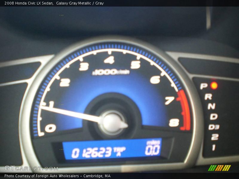 Galaxy Gray Metallic / Gray 2008 Honda Civic LX Sedan