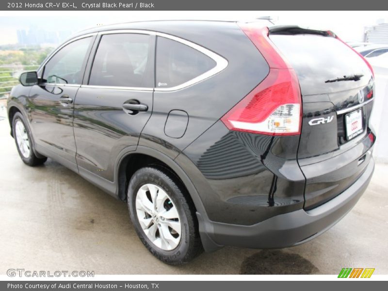 Crystal Black Pearl / Black 2012 Honda CR-V EX-L