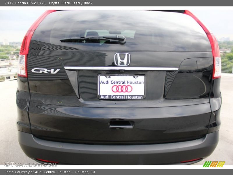 Crystal Black Pearl / Black 2012 Honda CR-V EX-L