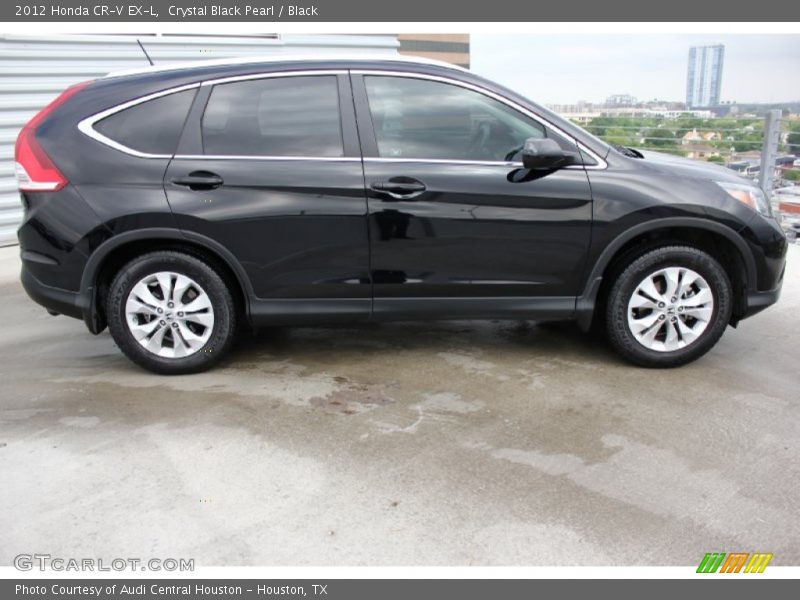 Crystal Black Pearl / Black 2012 Honda CR-V EX-L