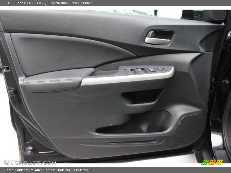 Crystal Black Pearl / Black 2012 Honda CR-V EX-L