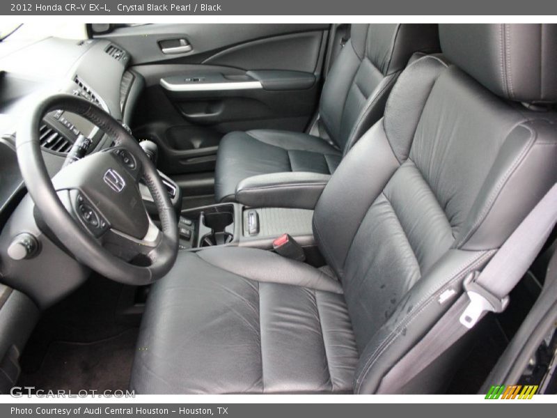 Crystal Black Pearl / Black 2012 Honda CR-V EX-L