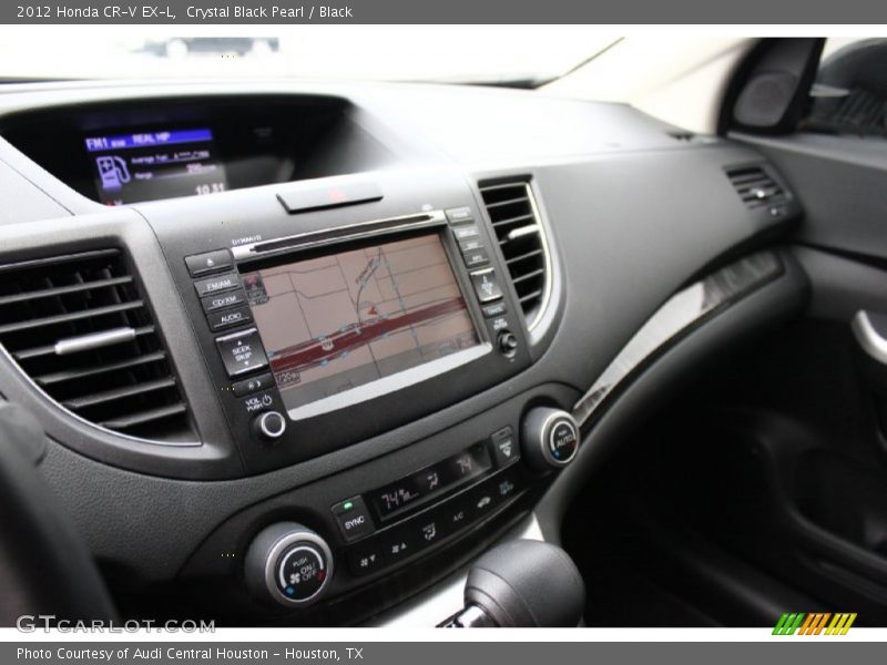 Crystal Black Pearl / Black 2012 Honda CR-V EX-L