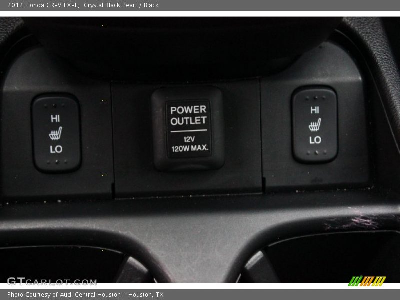 Crystal Black Pearl / Black 2012 Honda CR-V EX-L