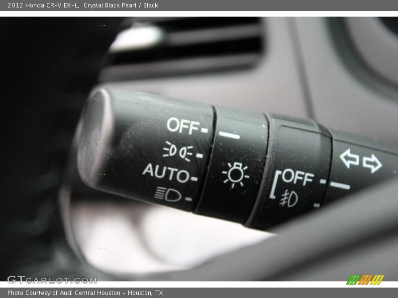 Crystal Black Pearl / Black 2012 Honda CR-V EX-L