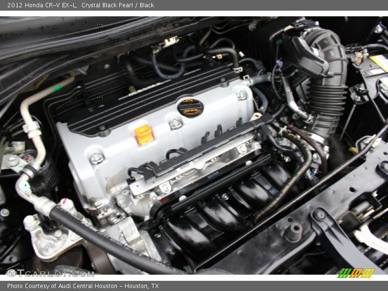 Crystal Black Pearl / Black 2012 Honda CR-V EX-L