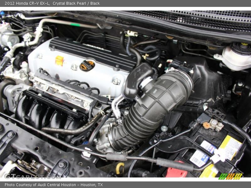 Crystal Black Pearl / Black 2012 Honda CR-V EX-L