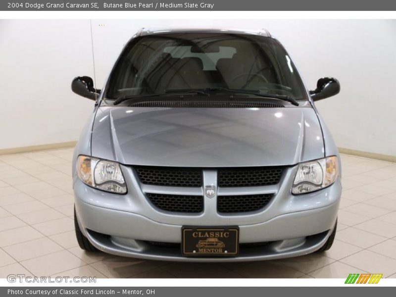 Butane Blue Pearl / Medium Slate Gray 2004 Dodge Grand Caravan SE