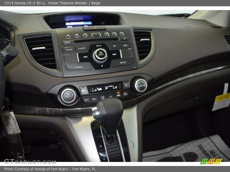 Urban Titanium Metallic / Beige 2014 Honda CR-V EX-L