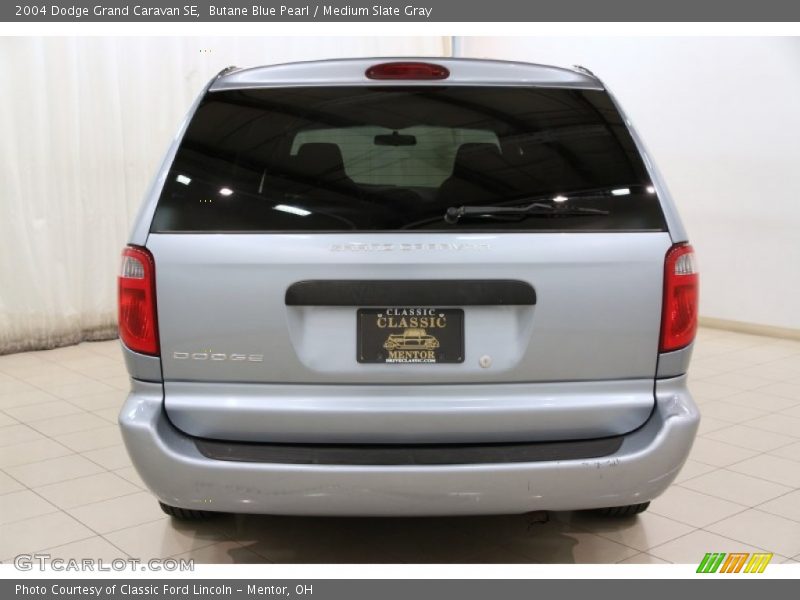 Butane Blue Pearl / Medium Slate Gray 2004 Dodge Grand Caravan SE