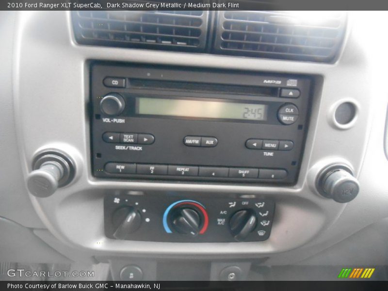 Dark Shadow Grey Metallic / Medium Dark Flint 2010 Ford Ranger XLT SuperCab
