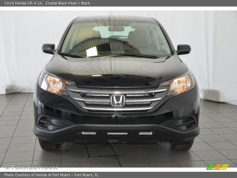 Crystal Black Pearl / Black 2014 Honda CR-V LX