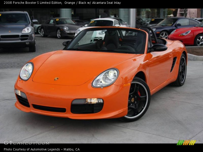 Orange / Black w/ Alcantara Seat Inlay 2008 Porsche Boxster S Limited Edition