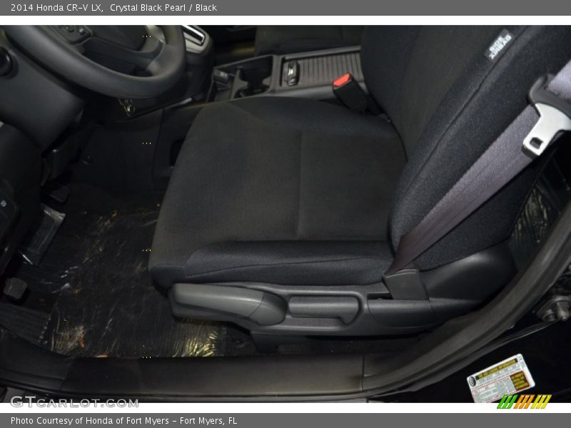 Crystal Black Pearl / Black 2014 Honda CR-V LX