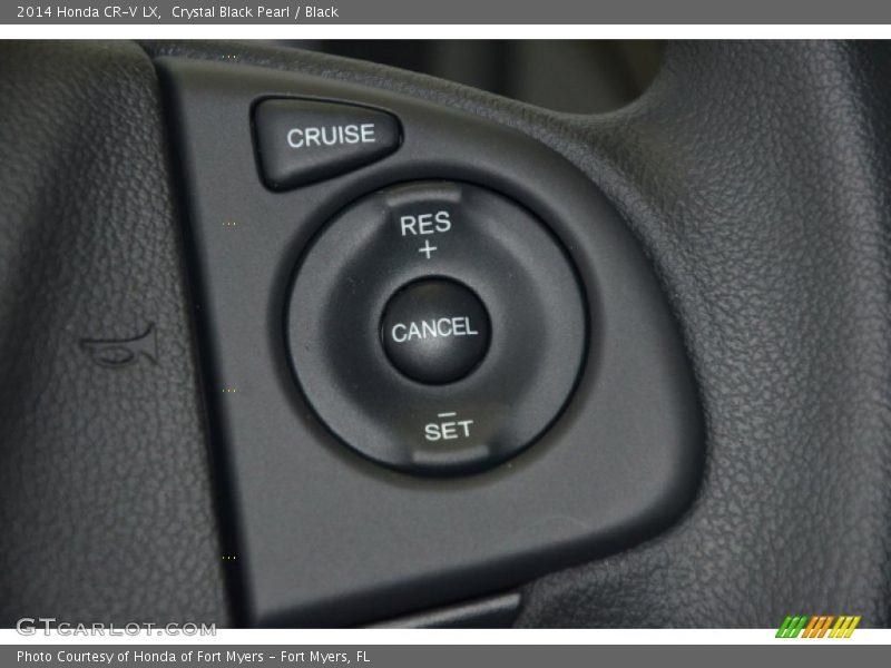 Crystal Black Pearl / Black 2014 Honda CR-V LX