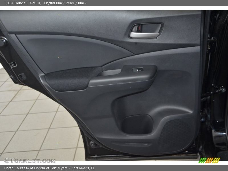 Crystal Black Pearl / Black 2014 Honda CR-V LX