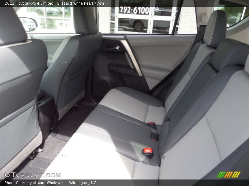 Blizzard White Pearl / Ash 2013 Toyota RAV4 Limited