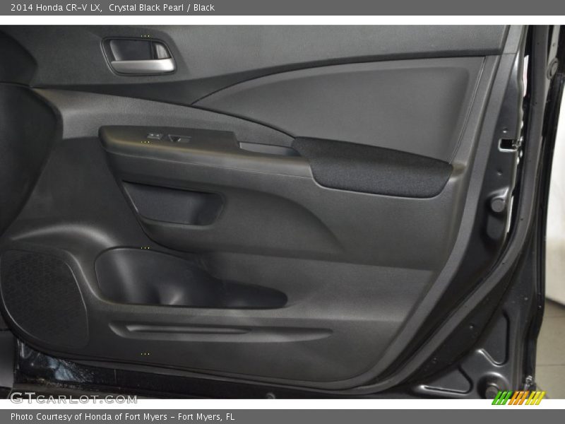 Crystal Black Pearl / Black 2014 Honda CR-V LX