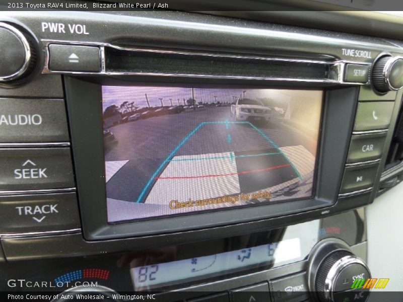 Blizzard White Pearl / Ash 2013 Toyota RAV4 Limited