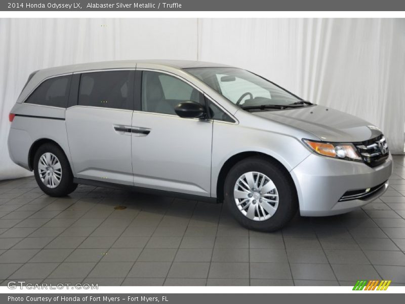 Alabaster Silver Metallic / Truffle 2014 Honda Odyssey LX