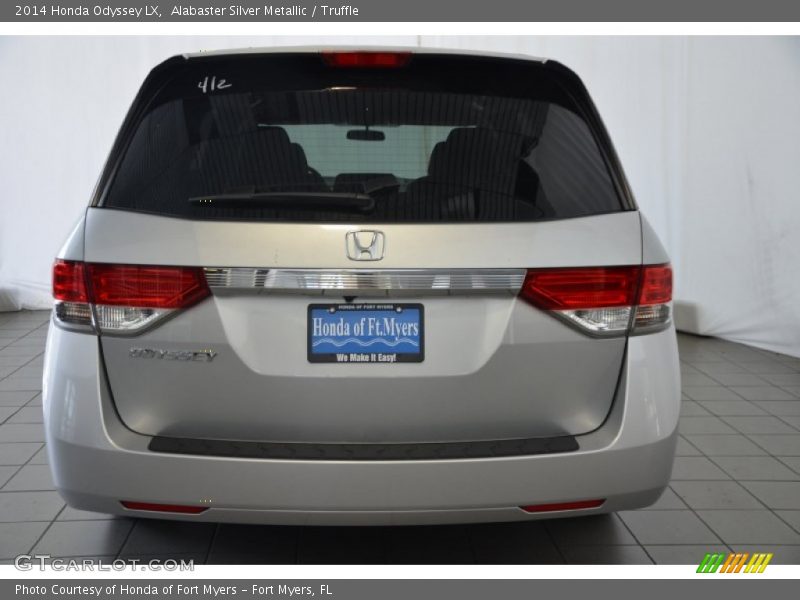 Alabaster Silver Metallic / Truffle 2014 Honda Odyssey LX