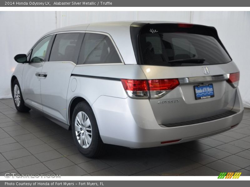 Alabaster Silver Metallic / Truffle 2014 Honda Odyssey LX