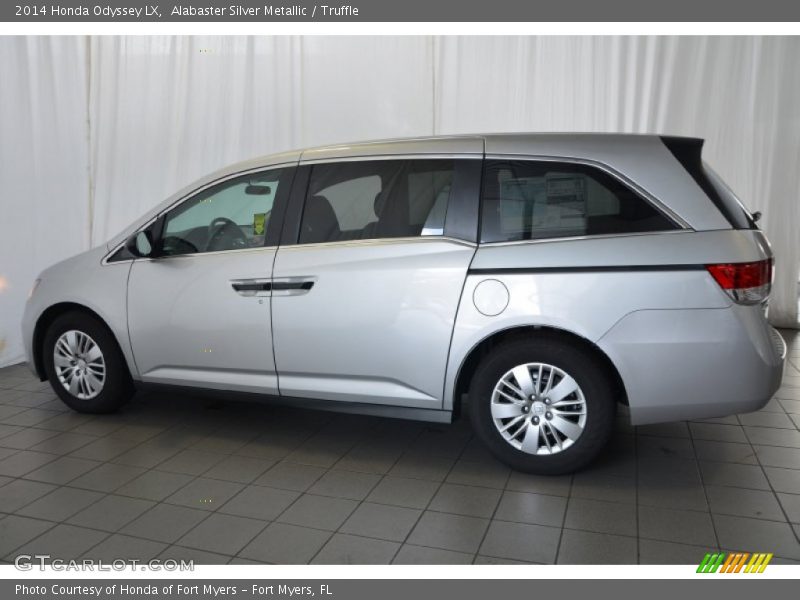 Alabaster Silver Metallic / Truffle 2014 Honda Odyssey LX