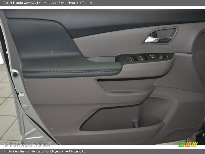 Alabaster Silver Metallic / Truffle 2014 Honda Odyssey LX