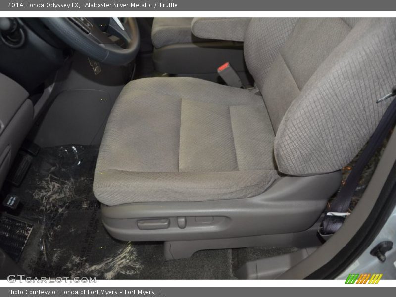 Alabaster Silver Metallic / Truffle 2014 Honda Odyssey LX