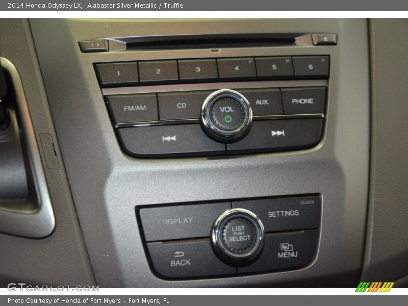 Alabaster Silver Metallic / Truffle 2014 Honda Odyssey LX