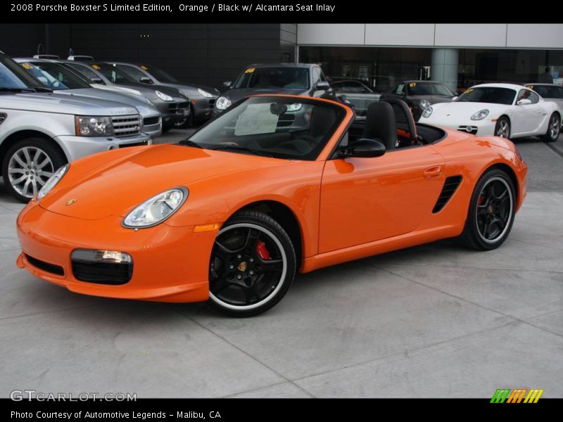 Orange / Black w/ Alcantara Seat Inlay 2008 Porsche Boxster S Limited Edition