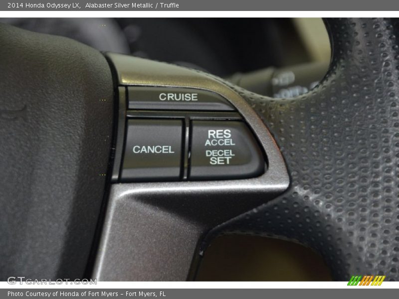 Alabaster Silver Metallic / Truffle 2014 Honda Odyssey LX