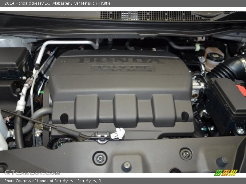 Alabaster Silver Metallic / Truffle 2014 Honda Odyssey LX