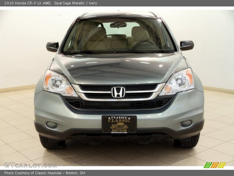 Opal Sage Metallic / Ivory 2010 Honda CR-V LX AWD