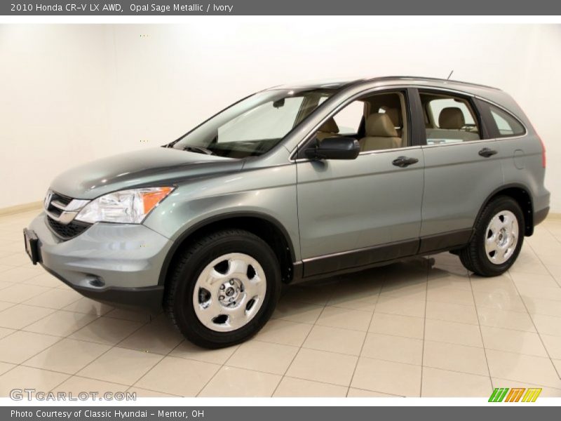 Opal Sage Metallic / Ivory 2010 Honda CR-V LX AWD