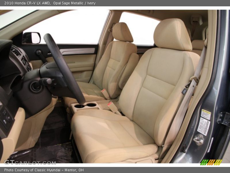 Opal Sage Metallic / Ivory 2010 Honda CR-V LX AWD