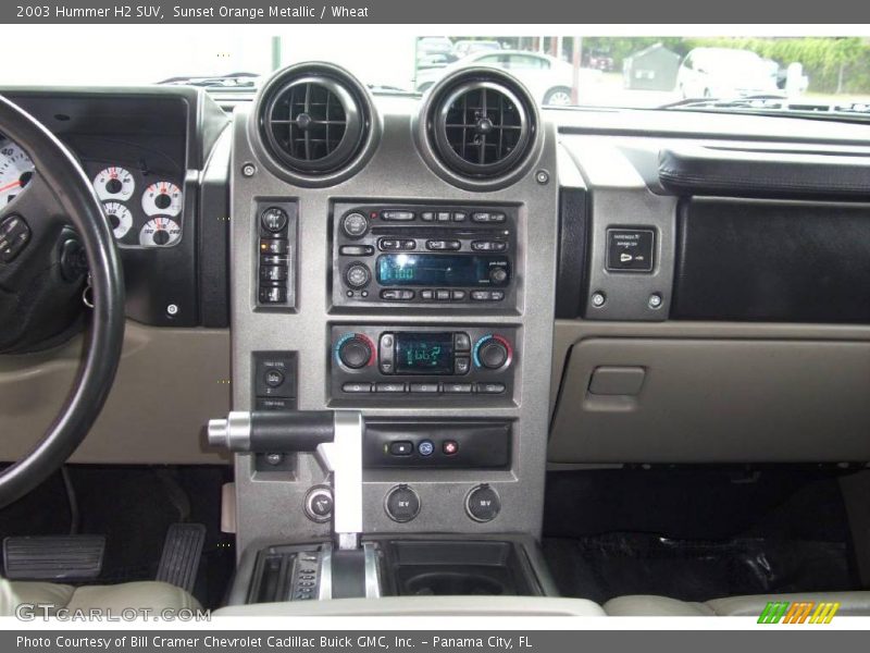 Sunset Orange Metallic / Wheat 2003 Hummer H2 SUV