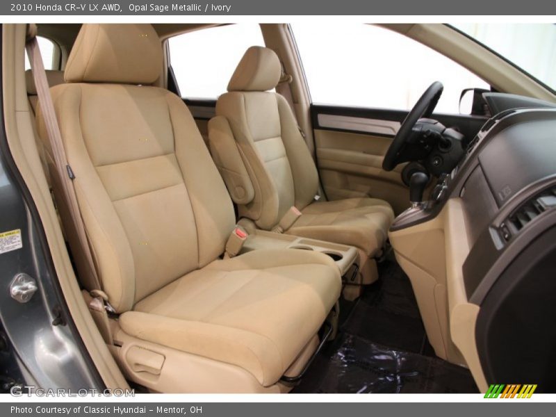 Opal Sage Metallic / Ivory 2010 Honda CR-V LX AWD