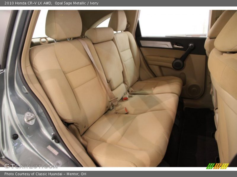 Opal Sage Metallic / Ivory 2010 Honda CR-V LX AWD