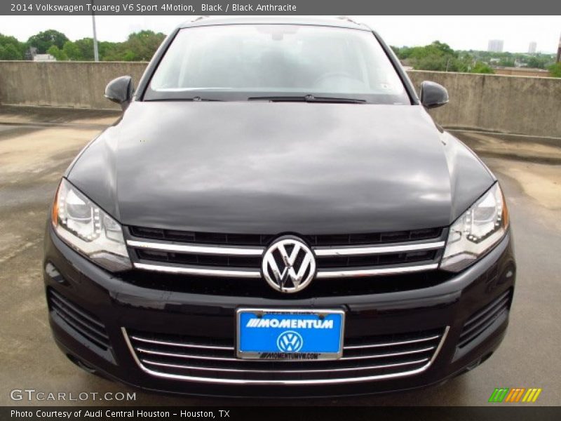 Black / Black Anthracite 2014 Volkswagen Touareg V6 Sport 4Motion