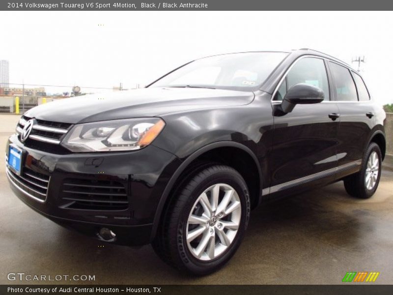 Black / Black Anthracite 2014 Volkswagen Touareg V6 Sport 4Motion