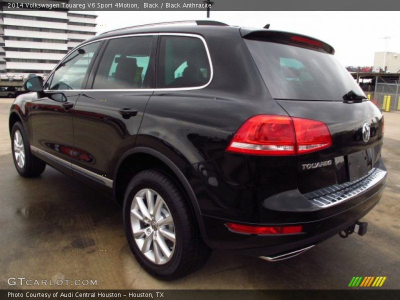 Black / Black Anthracite 2014 Volkswagen Touareg V6 Sport 4Motion