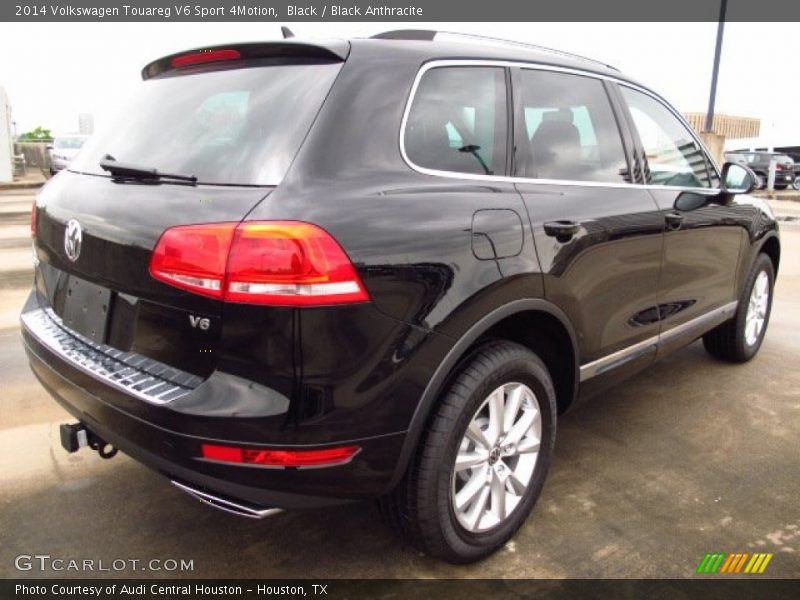 Black / Black Anthracite 2014 Volkswagen Touareg V6 Sport 4Motion
